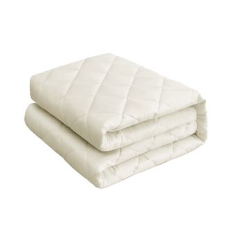 京东京造  床垫保护垫 学生宿舍专用抗菌床褥子国标A类5层加厚  0.9米床白色