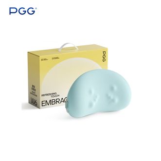 PGG  腰部按摩器W6充电款-【蓝色】车载按摩靠垫热敷肩颈背部全身按摩仪生日礼物送父母