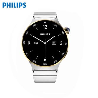 飞利浦（PHILIPS）  智能手表R30 商务会议记录多功能手表实时转写翻译APP消息推送蓝牙通话会议总结AI录音手表