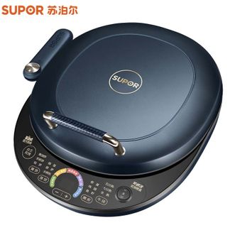 苏泊尔（SUPOR）  电饼铛多功能家用双面加热下盘可拆洗大火力智能触控加深烤盘JD30-RQ09