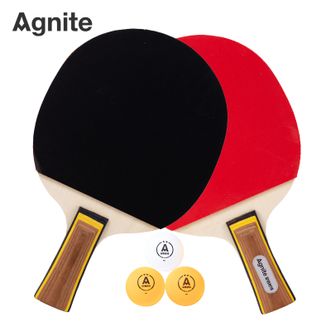安格耐特/Agnite  乒乓球拍直拍套装 FH212-2