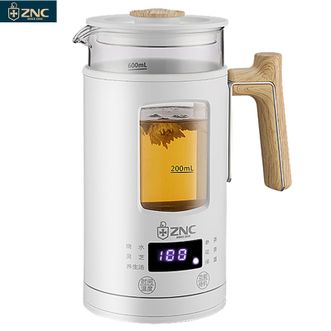 ZNC  0.6L养生壶迷你养生杯电水壶 办公室家用花茶煮茶器烧水壶煎药壶煮茶壶电热水壶ZC-Y663