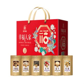 塞翁福  幸福人家滋补礼礼盒385g 银耳木耳灰枣桂圆
