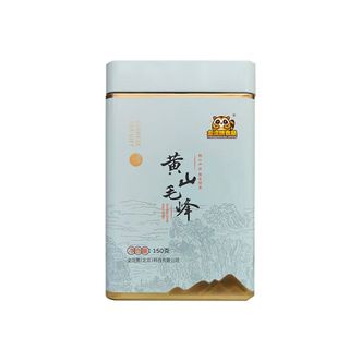 金浣熊食品  羽礼系列-黄山毛峰雨前绿茶150g 一级