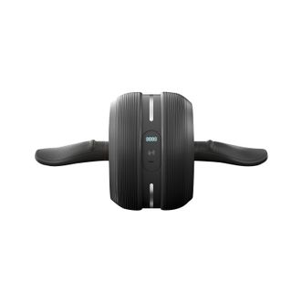 佑美  健腹轮 自动回弹智能家用腹肌轮 运动器材静音健身轮 JFL001黑色