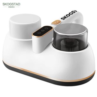 SKOGSTAD  思嘉思达 有线除螨仪高频拍打除螨器床上吸尘器 紫外线UV杀菌除螨虫除螨吸尘机除尘机家用电器手持床铺床褥大吸力除螨机SKD-D0168白色