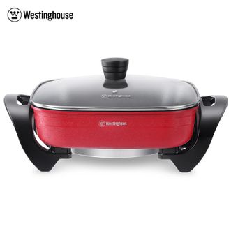 西屋/Westinghouse  多用途料理锅家用煎烤电煮锅火锅1500W大功率