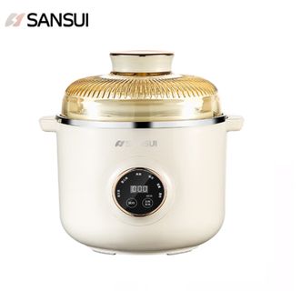 SANSUI  电炖锅SDZ-19S 家用燕窝隔水炖电炖盅煲汤宝宝辅食煮粥养生锅1.2L