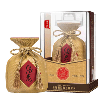酒鬼  鉴赏馥郁香型白酒52度52度 500mL 6瓶 整箱装