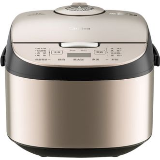 美的/Midea  电饭煲电饭锅4L家用黑瓷鼎釜内胆可拆洗上盖板24H智能预约香甜柴火饭电饭锅AFB4027R