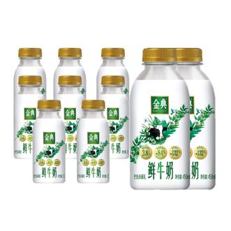 伊利  金典鲜牛奶235ml*8瓶+金典450ml*2瓶 共10瓶