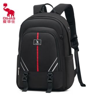 爱华仕/Oiwas  知识赛道双肩背包大容量初高中学生书包旅行轻便电脑包OCB5075男生上学上班出差