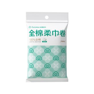 全棉时代  全棉柔巾卷45g平纹，150mm*100mm,40片/包*120包