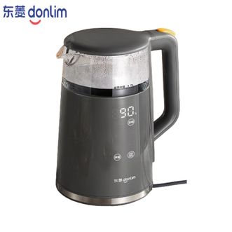 东菱/Donlim  电水壶DL-B2 智能侧显温度电热水壶多段控温烧水壶家用玻璃内胆母婴冲奶粉煮水壶保温壶1.7升大容量 1.7L