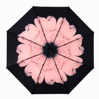 C'mon   胭脂粉三折伞三折晴雨伞遮阳伞女防紫外线5250780