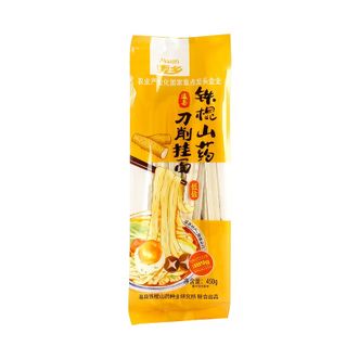 麦乡  铁棍山药面-450g*5正宗手工烩面宽面