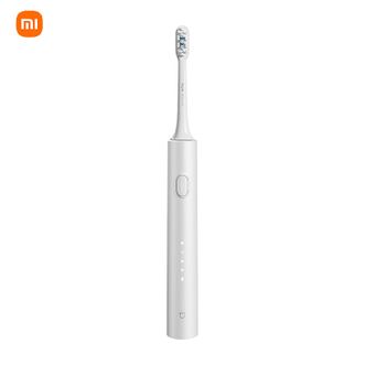 小米  电动牙刷成人/学生 4种净齿模式150天续航4支刷头T302流光银
