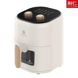 利仁/LIVEN  4.5L空气炸锅 大容量智能家用电炸锅 无油气炸锅 烤薯条机LPKZ-30