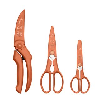 双立人（ZWILLING）  Now S 多用剪3件套(焦糖橘) 1030040