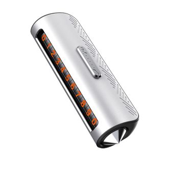 車格仕（CHEGES）  多功能三合一破窗安全锤割刀汽车挪车电话号码牌临时停车牌 TCP-TC008