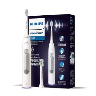 飞利浦/Philips  电动牙刷 HX5282 钻石3系Pro 男女成人款 5中模式 声波震动电动牙刷 自带2支刷头 双色可选