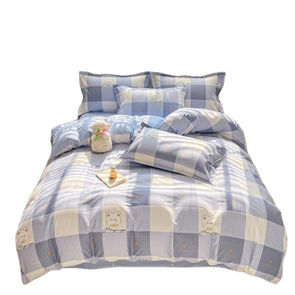 宜恋  家用纯棉被套1.8m 主卧 四季通用床品 200*230cm