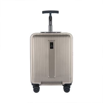 外交官/Diplomat  行李箱登机旅行T型拉杆箱HM-23103象牙金24寸
