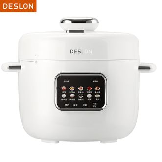 德世朗（DESLON）  电压力锅 电饭煲 轻巧小容量3L 多功能智能电压力锅  家用多功能无水料理大容量电饭煲