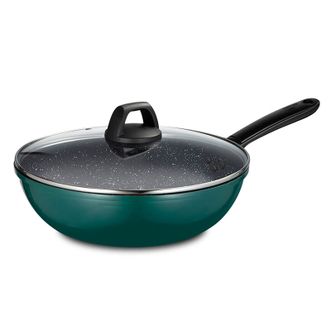 炊大皇（COOKER KING）  翠釜系列炒锅平底不粘锅炒菜锅煎锅28cm BG28MW