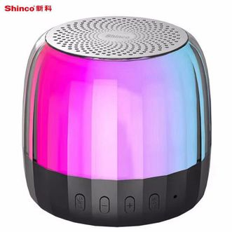 新科/Shinco  蓝牙音响桌面家用笔记本办公室小型音箱重低音炮喇叭炫彩灯光 K3