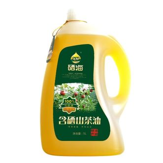 XH  含硒山茶油5L 物理压榨一级富硒山茶油
