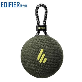 漫步者/EDIFIER  便携式蓝牙音箱 M100 Plus 无线蓝牙迷你小音响 IPX7级防水 户外音箱 适用露营骑行 （森林绿）