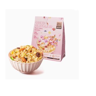 三只松鼠  酸奶水果谷物燕麦片营养早餐速食懒人代餐冲饮即食400g/袋