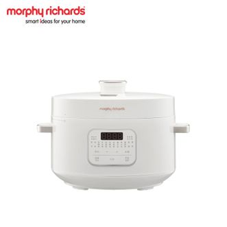 摩飞 /Morphy Richards  MR8700 多功能电压锅 智能高压锅 压力电饭煲高压电饭锅电压锅电火锅4升  【快速高压炖煮】椰奶白 4L