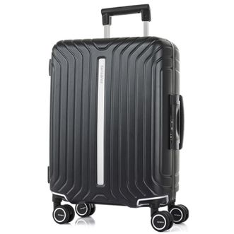 新秀丽/Samsonite  LITE-FRAME系列 20英寸创新轻量化框箱 旅行登机箱 QA7*09001 黑色