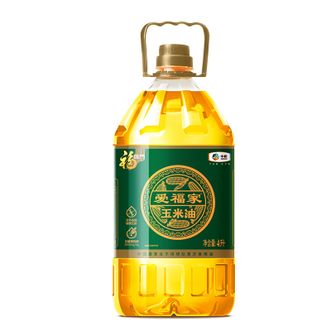 福临门  爱福家 非转基因 玉米油 4L