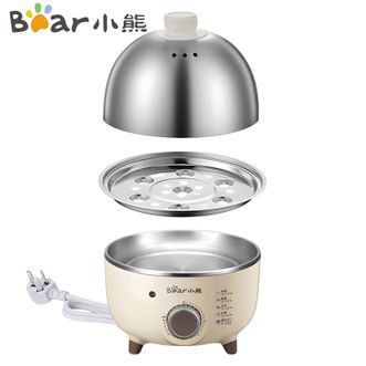 小熊/Bear  煮蛋器  可定时自动断电304不锈钢家用小型迷你煮蛋器  ZDQ-B07C3