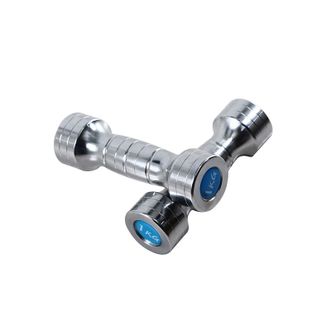 宏太（HongTai）  纯钢电镀哑铃 一对 1KG