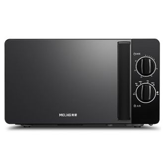 美菱  微波炉  MO-TV22001  简约精美设计钢化玻璃门外观20L大容量6档火力可选择安全防泄漏家用
