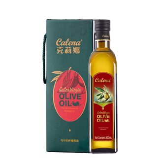 克莉娜  特级初榨橄榄油 500ML*1礼盒绿色
