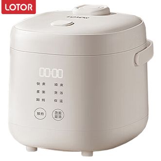 LOTOR  电饭煲  【蒸碟款】1.2L家用小型微压力电饭锅1-2人一键智能预约煮粥 柴火饭  VH25I1