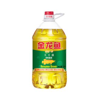 金龙鱼 食用油 非转基因 精炼一级大豆油5L/桶 金龙鱼 食用油 非转基因 精炼一级大豆油5L/桶