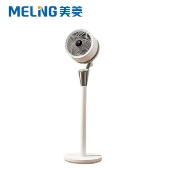 美菱/MELNG  电风扇落地扇轻音智能语音3D摇头氛围灯风扇 美菱循环扇MPF-DZ2624(白色语音