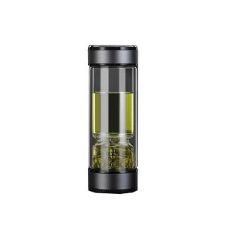 水宜生  双层防烫泡茶杯 车载杯 370ml 茶&水可分区 浓淡可控