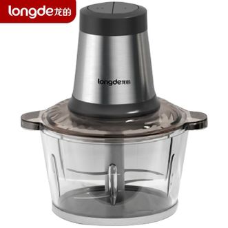 龙的/Longde  2L多功能绞肉机双档电动蒜蓉机料理机LD-KM206
