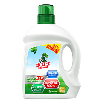 水卫士  洗衣液 家用3D深层洁净洗衣液3.2Kg