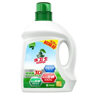 水卫士/seaways  3D深层洁净洗衣液3.2Kg/瓶