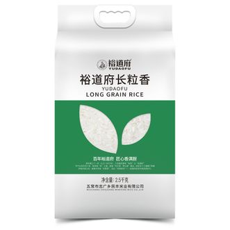 裕道府 东北大米长粒香米双层 2.5kg 裕道府 东北大米长粒香米双层 2.5kg