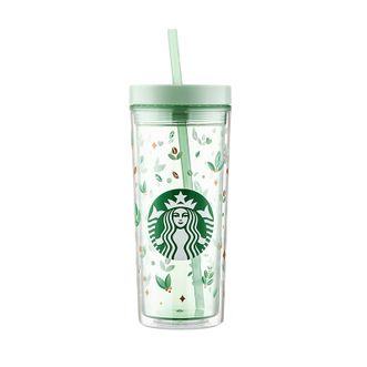 星巴克（Starbucks）   绿野秘境款清透吸管杯  11149179  473m 透明