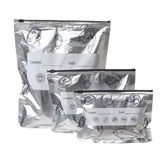 MAXCOOK  保鲜袋铝箔密封袋自封袋冰箱食品冷冻肉专用保鲜袋子 大中小组合 30只MCPJ7720